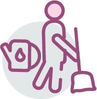 24-Stunden-Pflegekraft: Hauswirtschaftliche Versorgung 24-Stunden-Pflegekraft: Hauswirtschaftliche Versorgung